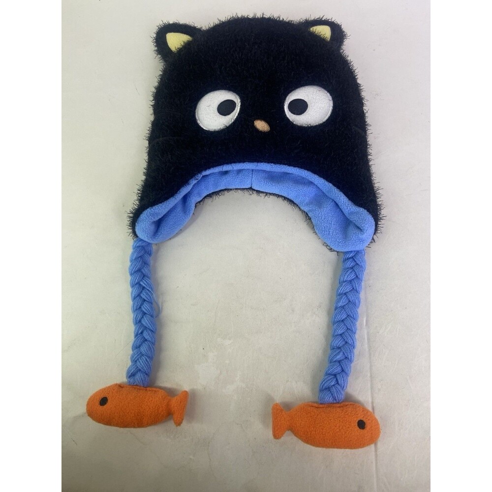 Sanrio Chococat Hello Kitty & Friends Fleece Lined Knit Laplander Beanie Hat Cap